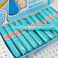 Ides Cadeaux Shower Bb Garon - Cigares Gomme Balloune - It's a Boy