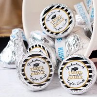 Graduation Party and Gift Guide - Personalized Graduation Party Hershey's Kisses