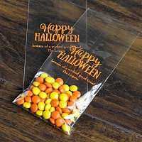 Halloween Party Favour Guide - Personalized Halloween Party Cello Bags