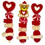 Valentine Candy Kabobs