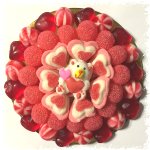 Valentine Candy Pizza