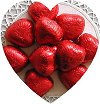 Red Foil Chocolate Hearts