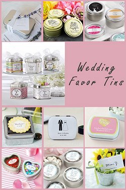 Wedding Favour Tins