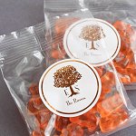 Personalized Champagne Gummy Bear Packets